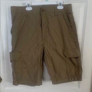 Men's Tan Cargo Shorts